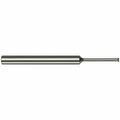 Harvey Tool 0.1875 in. 3/16 Head dia x 0.563 in. Neck Length x 45° per side Carbide Back Deburring Mill 846435